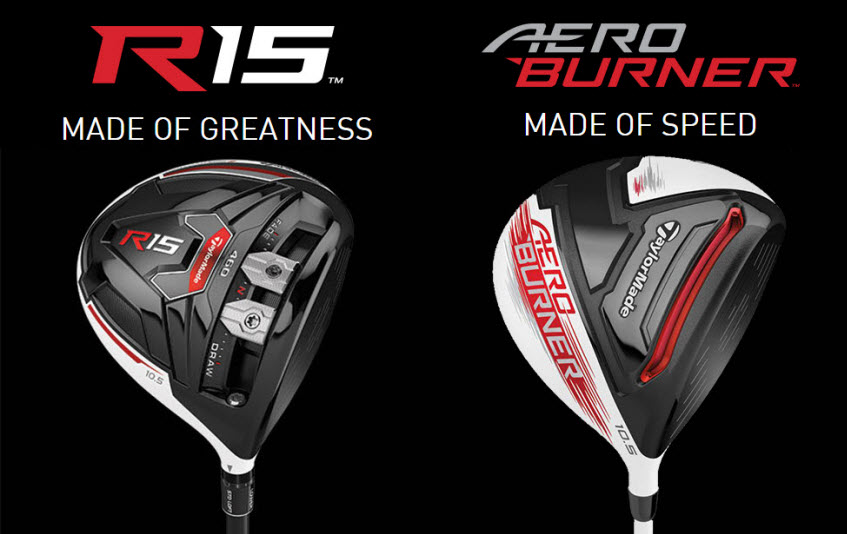 TaylorMade R15 and AeroBurner Drivers for 2015 