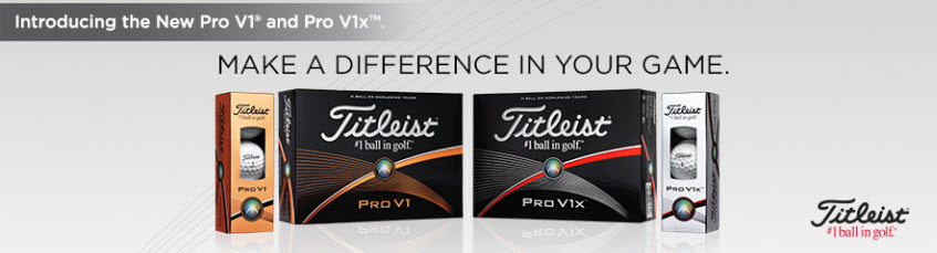 All New for 2015 Titleist Pro V1 and Pro V1x Golf Balls