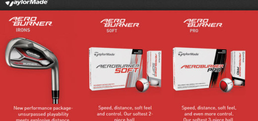 TaylorMade AeroBurner Irons & Golf Balls