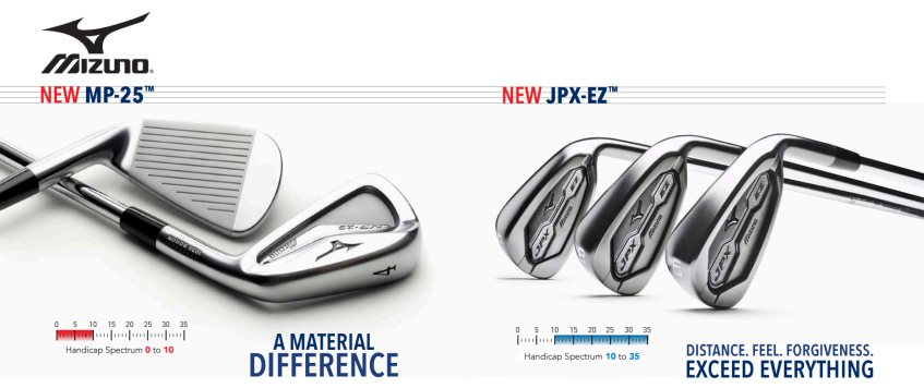 Mizuno Launches New MP-25 and JPX-EZ Irons
