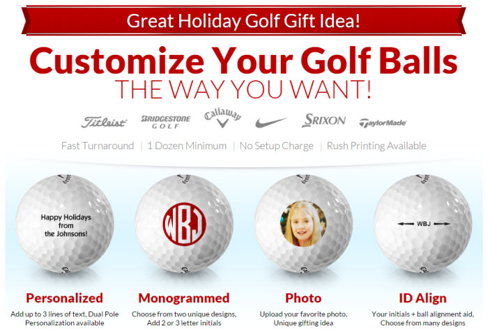 Customized Golf Balls from Golfballs.com