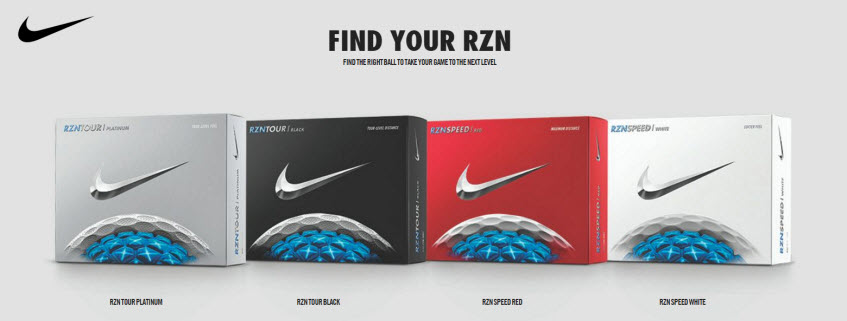 All New 2016 Nike RZN Golf Balls