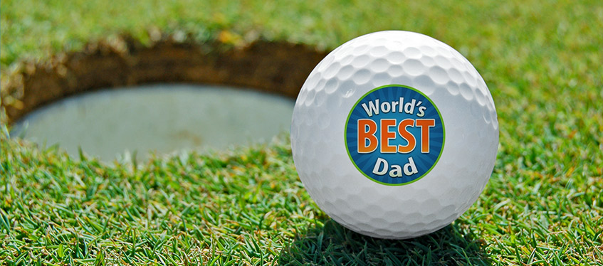 Personalized Golf Balls for Father's Day