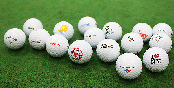 Logo Overrun Golf Balls, image: golfballs.com