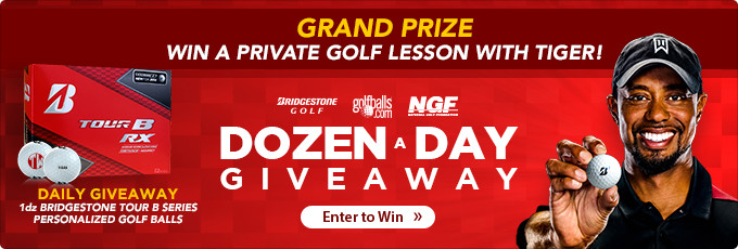 Tiger Woods Bridgestone Dozen-a-Day Sweepstakes