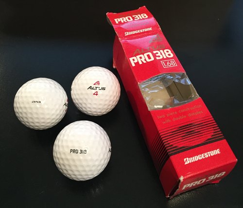 Bridgestone Altus Golf Balls, image: vintagegolfdays.co.uk