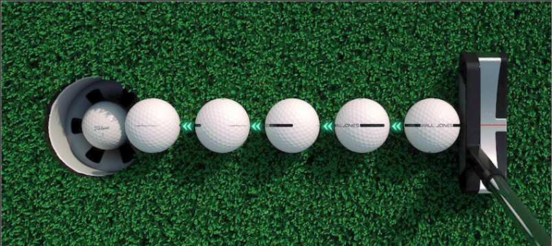 Align XL Personalized - 180-Ball Alignment Aid from Golfballs.com