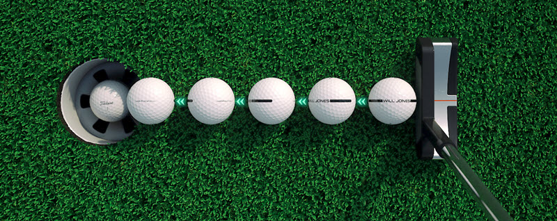 Personalized AlignXL Golf Balls