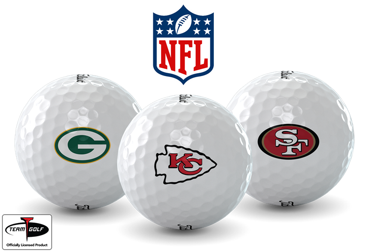 NFL Team Logo Golf Balls Available at Golfballs.com