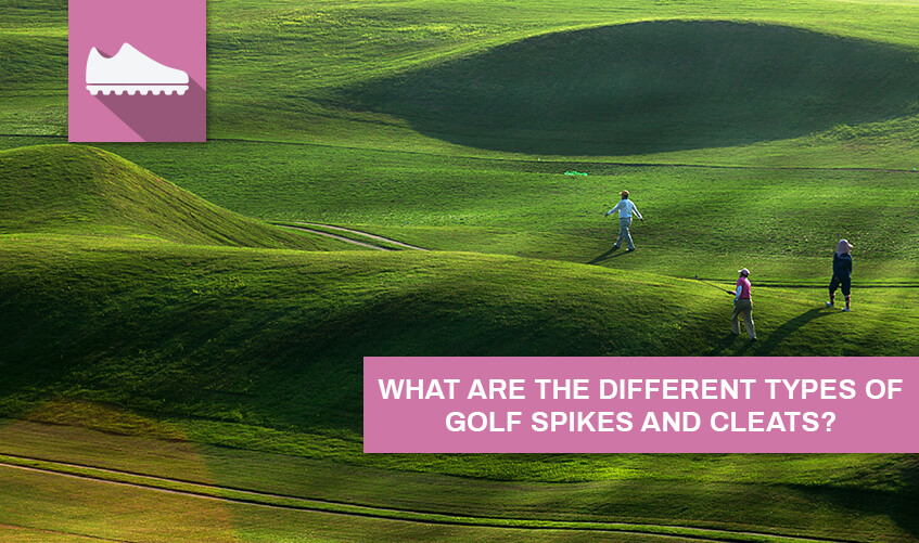 different types of golf spikes